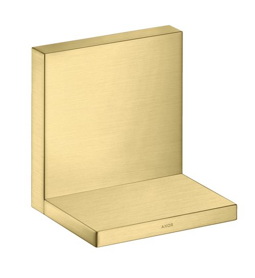 AXOR-HG-AXOR-ShowerSolutions-Ablage-120-120-Brushed-Brass-40872950 gallery number 1